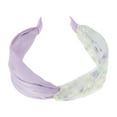 thumbnail image 5 of Unique Bargains 1 Pc Cute Mesh Cross Headband Headbands for Women Purple, 5 of 5