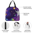 thumbnail image 3 of Pofeuu Astronaut Print Lunch Bag Lunch Box Large Capacity Insulated Lunch Bag for Adult, Leakproof Reusable Lunch Tote Bags for Work, 3 of 5
