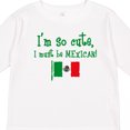 thumbnail image 4 of Inktastic So Cute Mexican Boys or Girls Long Sleeve Toddler T-Shirt, 4 of 5