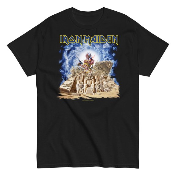 Iron Maiden - Pharoh Eddie Unisex T-Shirt - Black - Small