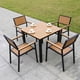 thumbnail image 2 of Conference Garden Table Salon Patio Wood Bedroom Coffee Dinning Tables And Chairs Bar Modern Coiffeuse Outdoor Furniture My Lux Decor Round, 2 of 23
