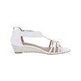 thumbnail image 2 of Charter Club Womens GINIFUR2 Open Toe Zipper Wedge Sandals, 2 of 3