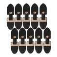 thumbnail image 1 of AMLESO 10 Pair PU Leather Metal Fasteners Snap Buckle Clasp Replacement Sewing Acce 10 Sets, 1 of 7