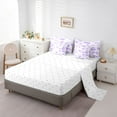thumbnail image 5 of Castle Fairy Cute Girly Bow Knot Bedding Comforter Set,Cartoon Cherry Queen Bedding Sets, 5 of 8