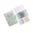 thumbnail image 1 of Notebook Binder with Label Stickers for Cash loose leaf Bills Budgeting Expense Saving Gray, 1 of 7