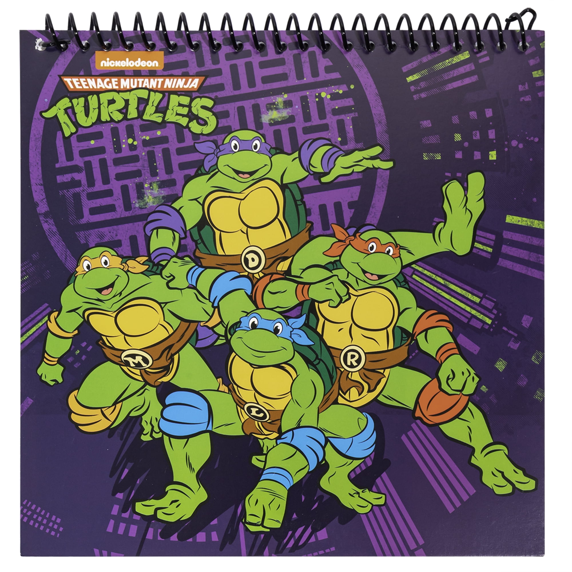 Inkology: Paint & Doodle - Teenage Mutant Ninja Turtles - TMNT Art Activity & Coloring Set, Sketchbook, Stickers, Markers, Paint Tray, Brush, Kids 5+
