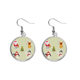 thumbnail image 1 of Feliz Navidad muñeco de nieve Festival de ilustración Pendientes pendientes de plata colgantes joyas señora Unbranded M, 1 of 3