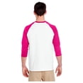 thumbnail image 6 of Gildan Heavy Cotton Three-Quarter Raglan Sleeve Baseball T-Shirt, 6 of 10