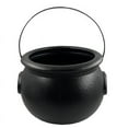 thumbnail image 3 of SLYNSHome 3Pcs Halloween Candy Cauldron,Black Halloween Candy Kettle Witch Pot and Bucket, Witch Cauldron Candy Holder for Party Home Shop Halloween Decoration, 3 of 9