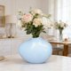 thumbnail image 4 of Jarrón de plástico para centro de mesa, jarrón decorativo moderno para ramos de flores secas – Decoración para estantes de oficina en casa con abertura estrecha, 4 of 6