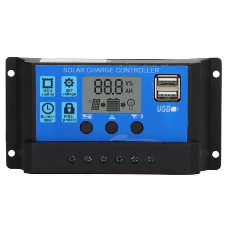 

Solar Charge Controller 50V Maximum PV Voltage Solar Battery Regulator For Home