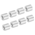 thumbnail image 1 of Unique Bargains 1/8'/3mm Wire Rope Stop Sleeve,Aluminum Crimping Loop Sleeve,Silver, 25 Pack, 1 of 5