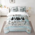 thumbnail image 2 of YST 7Pcs Comforter Set, Happy Exploring Bed in a Bag, Kids and Adults, 7-Piece, Rv Camper Decor, Full Size, 2 of 5