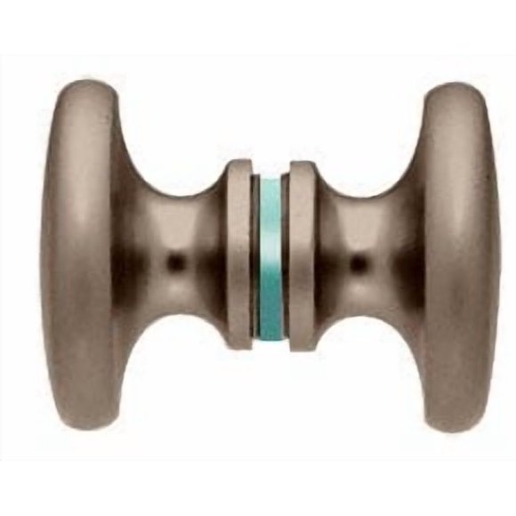 CRL Boutons de Porte de Douche Dos à Dos de Style Traditionnel en Bronze Brossé