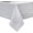 White, variant on Heavy Duty Fabric Tablecloth with Border-Waterproof/Wrinkle Free/Stain Resistant/Oil Proof-for Dining,Indoor&Outdoor,Wedding,Holiday,Rectangle 60x144Inch,Nature