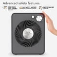 thumbnail image 3 of Calentador Vornado VMhi300 para toda la habitación, 1500 W, color gris tormenta, 3 of 5
