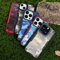 thumbnail image 5 of Designed for iPhone Case,Luxury Heavy Duty Anti-Fingerprints Camouflage Pattern Shockproof Protective Cover Phone Case (Purple,iPhone 15 Plus), 5 of 7