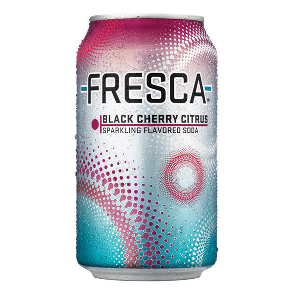 Fresca Black Cherry Citrus Sparkling Flavored Soda 12 oz Cans Pack of