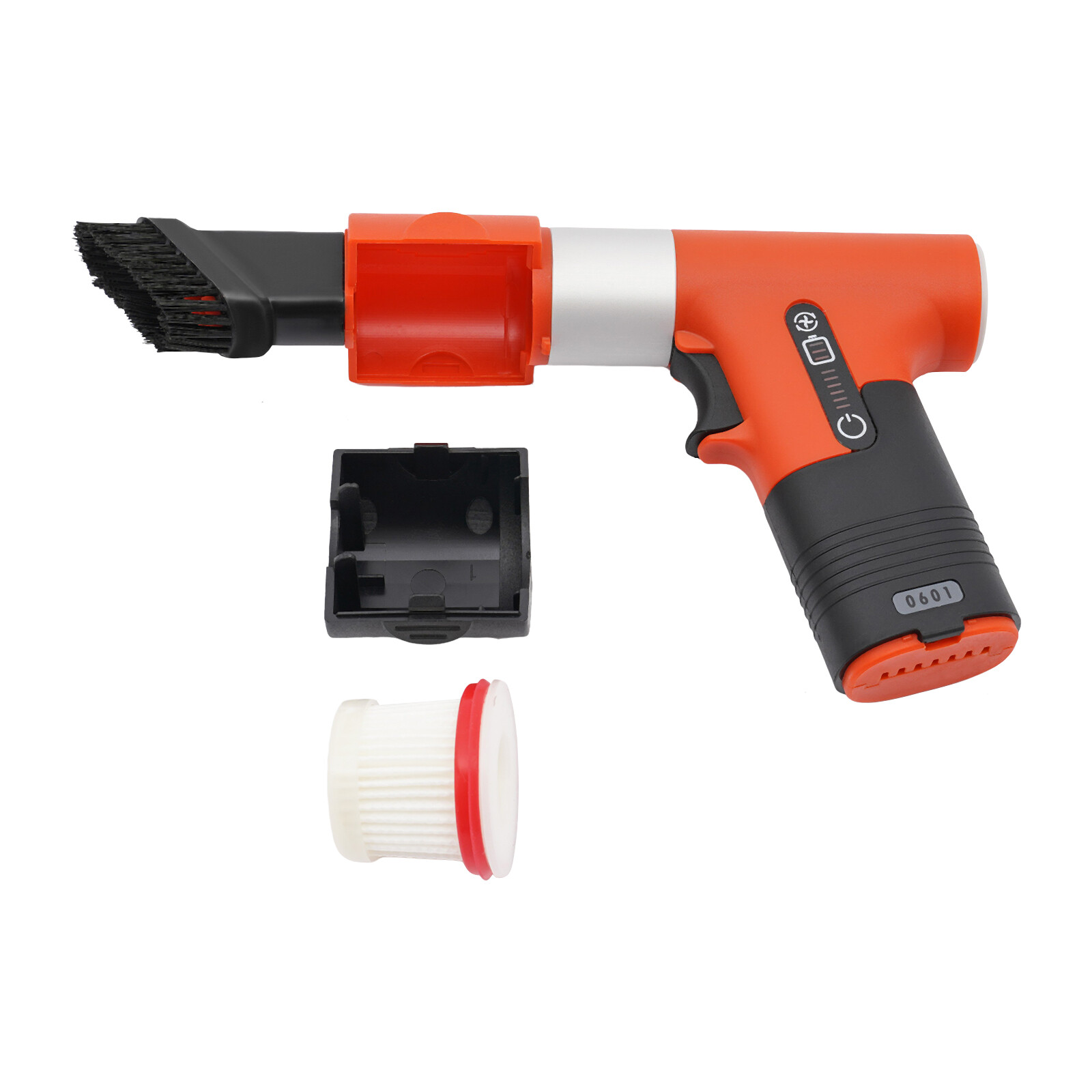 Compressed Air Dusters, Air Duster, Electric Air Blower and Mini Vacuum, 150W Brushless Motor, 6 Speed Settings, for Keyboard, Car
