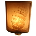thumbnail image 2 of Curved Night Light - Porcelain Lithophane Night Light, 2 of 4