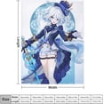 thumbnail image 2 of Couverture Impact Furina Couverture de Jeu Anime L(200cm150cm) Super Douce, 2 of 8