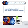thumbnail image 5 of 143A Toner Cartridge 2 Pack Compatible for 143A W1143A Black Toner Cartridges for Neverstop Laser 1001nw, MFP 1202 Series Printer, 5 of 7