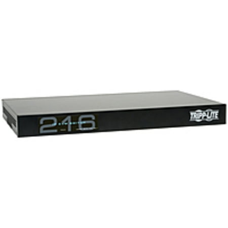 Refurbished Rackmount - Refurbished Tripp Lite 16-Port Cat5 IP KVM Switch 1 Local 2 Remote User 1URM Rackmount - 16 Computer(s) - 1 Local User(s) - 2 Remote User(s) - 1920 x 1080 - 20 x Network (RJ-45) - 2 x USB1 x VGA -