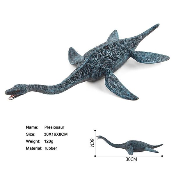 15 styles animal Jurassic dinosaur model series simulation Tyrannosaurus dinosaur world Christmas gift boy giftPlesiosaurChina Deng Xun unisex