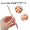 thumbnail image 3 of Pulidor de uñas y empujador de cutículas de doble extremo con mango ergonómico para el cuidado profesional y casero., 3 of 5