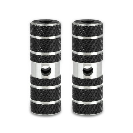- Pair BMX MTB Bike Bicycle Cylinder Axle Pedal Aluminum Alloy Foot Stunt Pegs