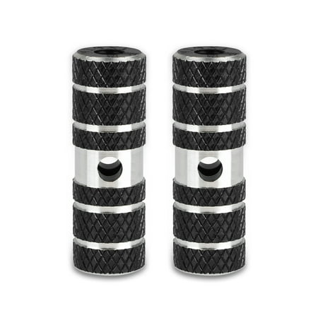 Pair BMX MTB Bike Bicycle Cylinder Axle Pedal Aluminum Alloy Foot Stunt