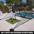 thumbnail image 6 of GoSports Shank Net Attachment for Golf Hitting Nets - Black, 6 of 6