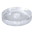 thumbnail image 3 of B&P Lamp® 7 Inch Diameter Round Acrylic Footed Lamp Base, 3 of 3