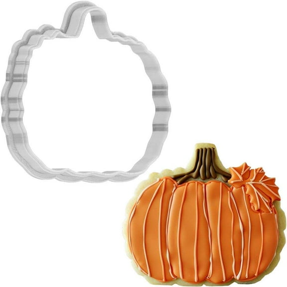Thanksgiving Pumpkin Barrel Cookie Cutter 4 Inch Made in USA by WONDERTORY