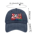 thumbnail image 5 of USA CAN MEX 2026 Soccer Hat, Adjustable Cotton Sport Baseball Cap – Merchandise Cap with Maple Leaf Flag Colors Curved Brim, 5 of 6
