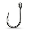 thumbnail image 3 of Mustad Ultra Point 4x Strong Hoodlum Live Bait Hook (Pack of 5), Black Nickel, Size 5/0, 3 of 3