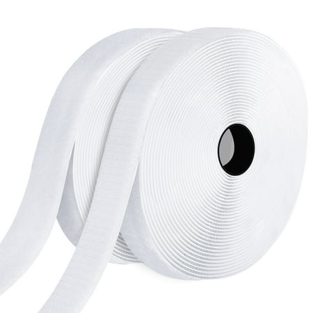 1 Inch x 10 Ft Sticky Back Strips, Heavy Duty Self Adhesive Mounting Tapes with Strong Industrial Strength, Classroom Must Have Teacher Supplies for Handmade Craft Art and Couch