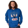 thumbnail image 3 of Popeye The Sailor Man America 1776 Hoodie Sweatshirt Women Men Brisco Brands M, 3 of 6