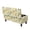 Bee Daisy Flower, variant on FOR U DESIGNS Green Vintage Flower Print Stretch Ottoman Cover for Flip-Top Storage Bench, Washable Footrest Chair Slipcover with Elastic Band, Non-Slip Furniture Protector for Pets Kids