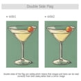 thumbnail image 4 of Yayeee Garden Flag 12" x 18" Double Sided Outdoor Yard Lawn Holiday Decorations, Lemon Glass, 4 of 6