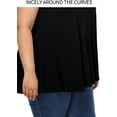 thumbnail image 4 of Women's Plus Size Camisole Adjustable Spaghetti Strap Flowy Tank Tops Casual Cami, 4 of 5