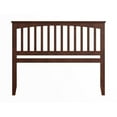 thumbnail image 4 of Pemberly Row Mission Queen Wood Headboard in Walnut, 4 of 8