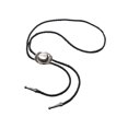 thumbnail image 1 of tamizeot Retro Rope Bolo Tie For Men Suitable For Daily Wear Fine Workmanship And Delicate Details Alloy Bolo Black denim hat, 1 of 6