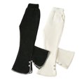 thumbnail image 3 of KYAIGUO Toddler Kids Girls Bell Bottoms Teen Spring Autumn Flare Leggings Athletic Pants Long Pants ,Little Girl Trousers ,Baby Casual Pants Trousers 3-13 Years, 3 of 6