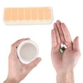 thumbnail image 4 of Unique Bargains 1 Pc Pill Case 7 Grid Design Pill Box Orange, 4 of 6