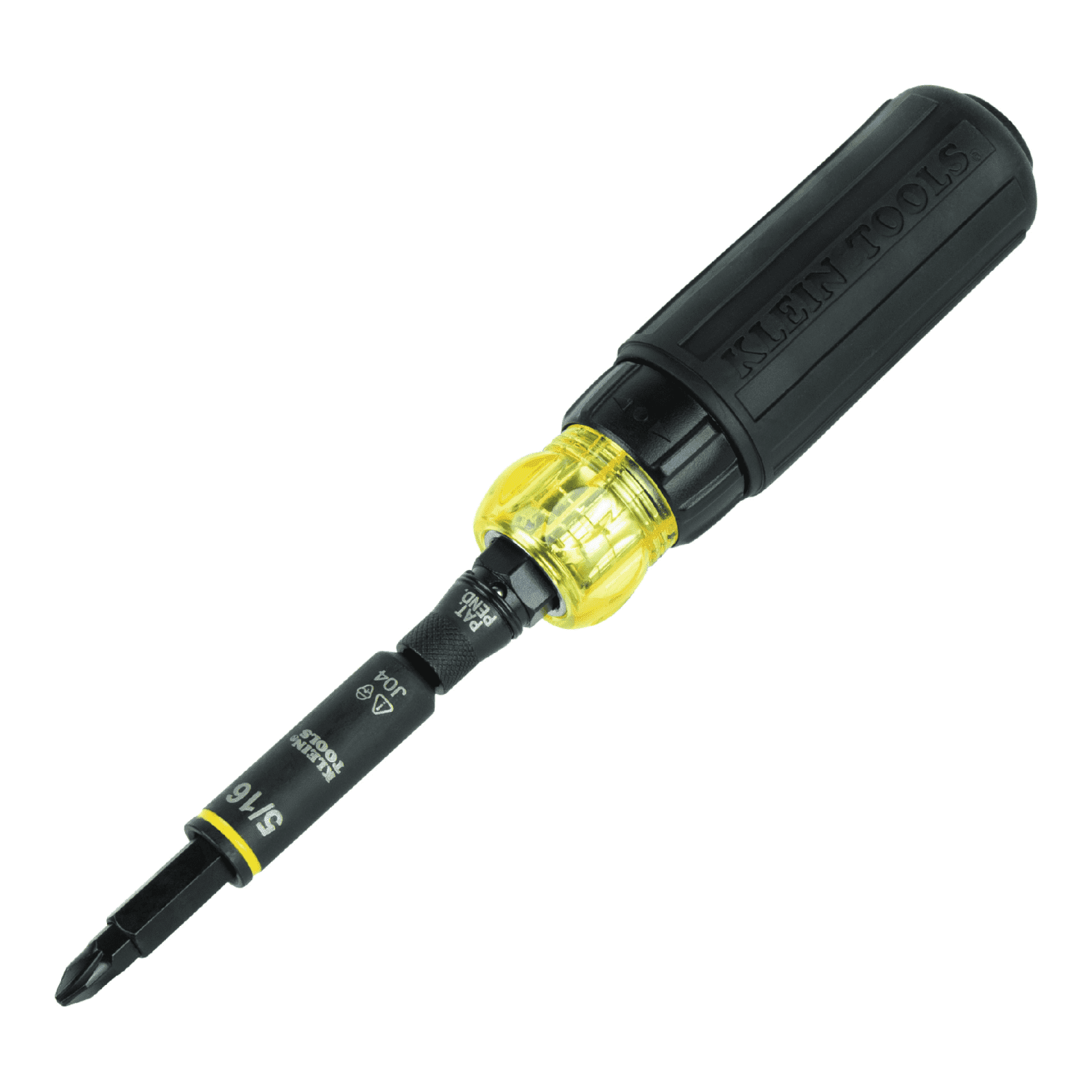 Klein Tools 32558 - Multi-Bit Ratcheting Screwdriver/Nut Driver