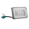 thumbnail image 3 of LED de Faros, Reemplazo de Lámpara de Cabeza Automática para Camión, Faro LED 4x6, Luz Cuadrada, Haz Alto y Bajo, Halo, 3 of 7