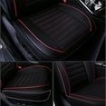 thumbnail image 5 of Car Seat Covers Full Set Waterproof Faux Leather Car Seat Protector, Front Rear Seat Protector Black Seat Covers, Luxury Vehicle Seat Cushion Protector Full Set Interior Accessories, 5 of 12