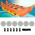 thumbnail image 3 of Stainless Steel s Kayak Elastic Cord Hooks Paddleboard Inflatable Boat Paddle Board Canoe Deck Rigging Dinghy , Gray, 3 of 8
