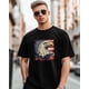 thumbnail image 1 of Camisetas de manga corta con águila y bandera estadounidense para hombre, camisetas de cuello redondo, 1 of 8